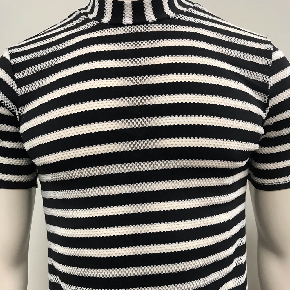 NEW Artist Striped Tee Men Tshirt Fitted S M L XL